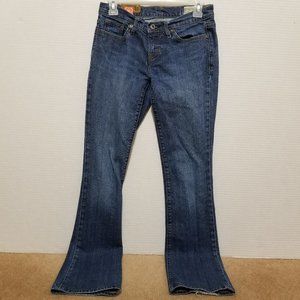 GAP jeans 1 Bootcut Stretch Medium Tint denim Y2K 2007 low rise waist boot cut